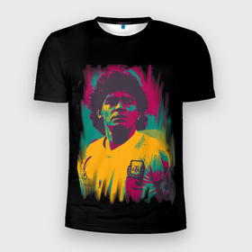 Мужская футболка 3D спортивная с принтом Diego Maradona в Курске, 100% полиэстер с улучшенными характеристиками | приталенный силуэт, круглая горловина, широкие плечи, сужается к линии бедра | 10 | 1960 | 2020 | argentina | barcelona | diego | football | legend | leo | lionel | maradona | messi | retro | rip | soccer | аргентина | барселона | бога | диего | легенда | лионель | марадона | месси | мяч | ретро | рука | форма | футбол