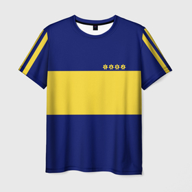 Мужская футболка 3D+ с принтом Бока Хуниорс Марадона , 100% микрофибра | круглый вырез горловины, длина до линии бедер | 10 номер | diego | football | maradona | maradonna | арегнтина | бога | диего | марадона | марадонна | ретро | рука | сборная аргентины | футбол | футболист