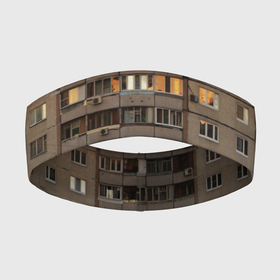 Повязка на голову 3D с принтом Панелька в Тюмени,  |  | архитектура | грусть | здание | панелька | панельный дом | россия | советский | ссср | фото | эстетика