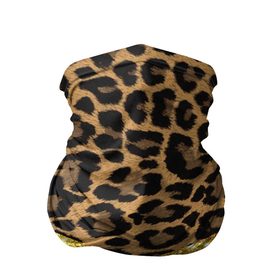 Бандана-труба 3D с принтом Леопардовый принт , 100% полиэстер, ткань с особыми свойствами — Activecool | плотность 150‒180 г/м2; хорошо тянется, но сохраняет форму | success | swagg | блеск | блестки | животнй принт | золотистый | золото | золотой | леопард | леопардовый принт | понты | тигровый