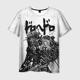 Мужская футболка 3D с принтом DOROHEDORO в Белгороде, 100% полиэфир | прямой крой, круглый вырез горловины, длина до линии бедер | anime | caiman | dorohedoro | manga | аниме | дорохедоро | кайман | манга