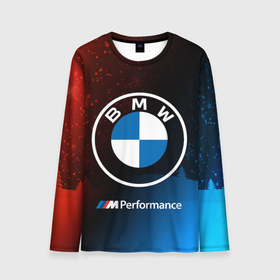 Мужской лонгслив 3D с принтом BMW   Снежный , 100% полиэстер | длинные рукава, круглый вырез горловины, полуприлегающий силуэт | Тематика изображения на принте: 2020 | auto | b m w | bmv | bmw | car | logo | moto | performance | power | series | sport | авто | б м в | бмв | год | игра | игры | иьц | лого | логотип | марка | машина | мото | мотоцикл | новогодний | новый | павер | перфоманс | серии |