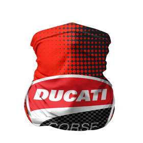 Бандана-труба 3D с принтом Ducati Corse (Z) в Курске, 100% полиэстер, ткань с особыми свойствами — Activecool | плотность 150‒180 г/м2; хорошо тянется, но сохраняет форму | Тематика изображения на принте: audi | audi ag | corse | ducati | ducati corse | ducati motor holding | hypermotard | multistrada | panigale | scrambler | streetfighter | supersport | дукати | массимо борди | мото | фабио тальони