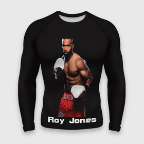 Мужской рашгард 3D с принтом Roy Jones ,  |  | boxer | boxing | great boxer | roy jones | roy jones lettering | roy jones print | бокс | боксер | великий боксер | надпись roy jones | принт roy jones | рой джонс