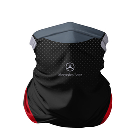 Бандана-труба 3D с принтом Mercedes-Benz в Кировске, 100% полиэстер, ткань с особыми свойствами — Activecool | плотность 150‒180 г/м2; хорошо тянется, но сохраняет форму | benz | mercedes | mercedes benz | авто | бенз | логотип | мерседес