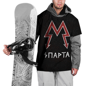 Накидка на куртку 3D с принтом Спарта в Курске, 100% полиэстер |  | metro 2033 | логотип | спарта | фракция