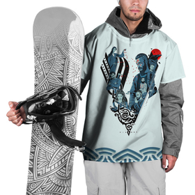 Накидка на куртку 3D с принтом Викинги в Белгороде, 100% полиэстер |  | ragnar | serial | vikings | викинги | кельтское | рагнар | сериал