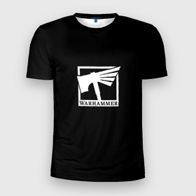 Мужская футболка 3D спортивная с принтом Вархамер в Екатеринбурге, 100% полиэстер с улучшенными характеристиками | приталенный силуэт, круглая горловина, широкие плечи, сужается к линии бедра | warhammer | вархамер | война | войнушка | игра | игрок | стратегия | фэнтези