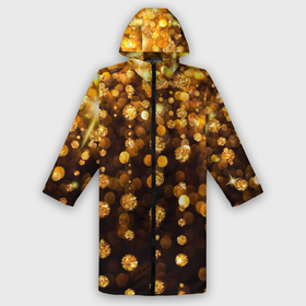 Дождевик унисекс 3D с принтом ЗОЛОТЫЕ БЛЕСТКИ в городе Новоалтайск,  |  | gold | pattern | rain | блестки | блестящий | дождь | звезды | золото | красиво | новый год | праздник | снежинки | текстуры