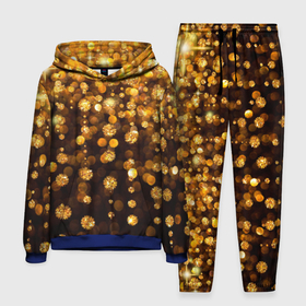 Мужской костюм 3D (с толстовкой) с принтом ЗОЛОТЫЕ БЛЕСТКИ ,  |  | gold | pattern | rain | блестки | блестящий | дождь | звезды | золото | красиво | новый год | праздник | снежинки | текстуры