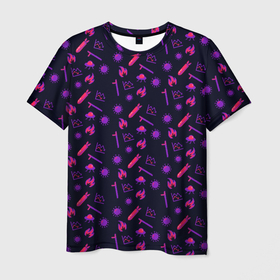 Мужская футболка 3D с принтом 2020 год в Тюмени, 100% полиэфир | прямой крой, круглый вырез горловины, длина до линии бедер | 2020 | вирус | выживание | инопланетяне | коронавирус | короновирус | кризис | нло | новый год | огонь | пандемия