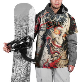 Накидка на куртку 3D с принтом Самурай в Петрозаводске, 100% полиэстер |  | буси | воины рыцари | драконы | сабурау | самурай | якудза