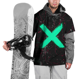 Накидка на куртку 3D с принтом Silence в Курске, 100% полиэстер |  | Тематика изображения на принте: гранж | граффити | крест | неон | стритарт | тишина | футуристика