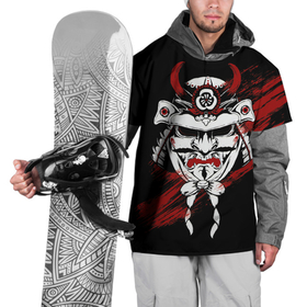 Накидка на куртку 3D с принтом Самурай Маска в Курске, 100% полиэстер |  | cyberpunk 2077 | ninja | samurai | киберпанк | маска самурая | путь война | самурай | сёгун | семь самураев | токио | чёрный самурай | японский самурай
