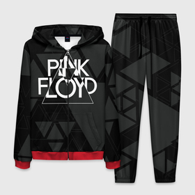 Мужской костюм 3D с принтом Pink Floyd , 100% полиэстер | Манжеты и пояс оформлены тканевой резинкой, двухслойный капюшон со шнурком для регулировки, карманы спереди | dark side of the moon | floyd | music | pink | pink floid | pink floyd | rock | rocker | rocknroll | the wall | музыка | пинк | пинк флоид | пинк флойд | рок | рок н ролл | рокер | флойд