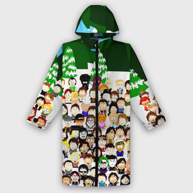 Дождевик унисекс 3D с принтом Южный Парк   South Park . в Смоленске,  |  | south park | ubisoft | woodland critter christmas | кенни | мультсериал | стэн | южный парк