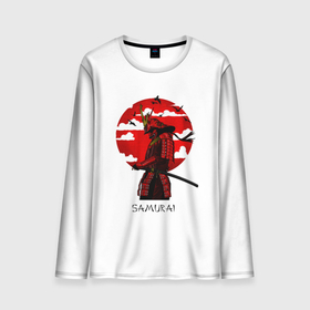 Мужской лонгслив 3D с принтом Samurai , 100% полиэстер | длинные рукава, круглый вырез горловины, полуприлегающий силуэт | cyberpank | ninja | oni | samurai | shadow | демон | киберпанк | маска самурая | нет рая для самурая | ниндзя | путь война | самурай | сёгун | тень | харакири | японский самурай