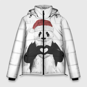 Мужская зимняя куртка 3D с принтом Панда Клаус в Тюмени, верх — 100% полиэстер; подкладка — 100% полиэстер; утеплитель — 100% полиэстер | длина ниже бедра, свободный силуэт Оверсайз. Есть воротник-стойка, отстегивающийся капюшон и ветрозащитная планка. 

Боковые карманы с листочкой на кнопках и внутренний карман на молнии. | 2021 | 21 | 2k21 | 2к21 | chrystmas | happy | marry | new | panda | santa | snow | winter | xmas | year | год | годом | дед | елка | елки | клаус | лес | мороз | настроение | новогоднее | новогоднему | новый | новым | панда | по | рождество | с