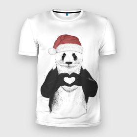 Мужская футболка 3D спортивная с принтом Панда Клаус в Санкт-Петербурге, 100% полиэстер с улучшенными характеристиками | приталенный силуэт, круглая горловина, широкие плечи, сужается к линии бедра | 2021 | 21 | 2k21 | 2к21 | chrystmas | happy | marry | new | panda | santa | snow | winter | xmas | year | год | годом | дед | елка | елки | клаус | лес | мороз | настроение | новогоднее | новогоднему | новый | новым | панда | по | рождество | с