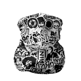 Бандана-труба 3D с принтом Rock Band Logos в Курске, 100% полиэстер, ткань с особыми свойствами — Activecool | плотность 150‒180 г/м2; хорошо тянется, но сохраняет форму | ac dc | linkin park | music | queen | radiohead | rock | rock band logos | линкин парк | музыка | ретро | рок группа | элвис
