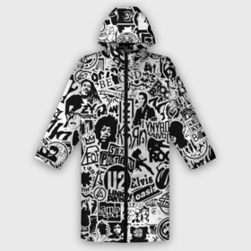 Дождевик унисекс 3D с принтом Rock Band Logos в Ухте,  |  | ac dc | linkin park | music | queen | radiohead | rock | rock band logos | линкин парк | музыка | ретро | рок группа | элвис