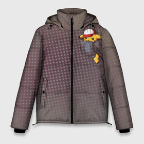 Мужская зимняя куртка 3D с принтом Покемон в Белгороде, верх — 100% полиэстер; подкладка — 100% полиэстер; утеплитель — 100% полиэстер | длина ниже бедра, свободный силуэт Оверсайз. Есть воротник-стойка, отстегивающийся капюшон и ветрозащитная планка. 

Боковые карманы с листочкой на кнопках и внутренний карман на молнии. | аниме | милые анимешки | пикачу | покемон | текстура
