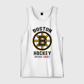 Мужская майка хлопок с принтом BOSTON BRUINS NHL в Курске, 100% хлопок |  | black | boston | bruins | hockey | ice | logo | nhl | sport | usa | бостон | брюинз | кубок | логотип | нхл | спорт | стэнли | хоккей
