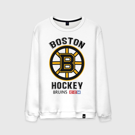 Мужской свитшот хлопок с принтом BOSTON BRUINS NHL в Санкт-Петербурге, 100% хлопок |  | Тематика изображения на принте: black | boston | bruins | hockey | ice | logo | nhl | sport | usa | бостон | брюинз | кубок | логотип | нхл | спорт | стэнли | хоккей