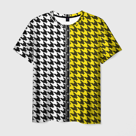 Мужская футболка 3D с принтом гусиные лапки 3D в Белгороде, 100% полиэфир | прямой крой, круглый вырез горловины, длина до линии бедер | fashiom | fire | game | hip hop | rap | street style | top | игра | мода | огонь | рэп | топ | уличный стиль | хип хоп