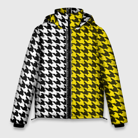 Мужская зимняя куртка 3D с принтом гусиные лапки 3D в Тюмени, верх — 100% полиэстер; подкладка — 100% полиэстер; утеплитель — 100% полиэстер | длина ниже бедра, свободный силуэт Оверсайз. Есть воротник-стойка, отстегивающийся капюшон и ветрозащитная планка. 

Боковые карманы с листочкой на кнопках и внутренний карман на молнии. | Тематика изображения на принте: fashiom | fire | game | hip hop | rap | street style | top | игра | мода | огонь | рэп | топ | уличный стиль | хип хоп