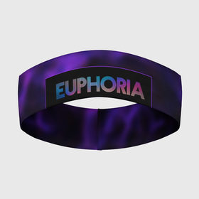 Повязка на голову 3D с принтом сериал Euphoria в Санкт-Петербурге,  |  | zendaya | зендея | ру беннетт | сериал euphoria | эйфория