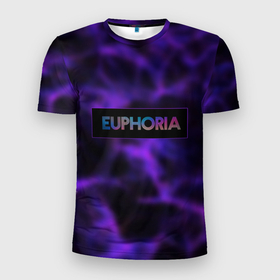 Мужская футболка 3D спортивная с принтом сериал Euphoria в Белгороде, 100% полиэстер с улучшенными характеристиками | приталенный силуэт, круглая горловина, широкие плечи, сужается к линии бедра | zendaya | зендея | ру беннетт | сериал euphoria | эйфория