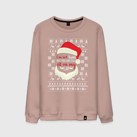 Мужской свитшот хлопок с принтом I m not Santa в Тюмени, 100% хлопок |  | Тематика изображения на принте: 2020 | 2021 | christmas | happy | merry | new year | sweater | ugly christmas | зима | новогодний | новогодняя | новый год | рождественский | рождественский свитер | рождество | свитер | снег