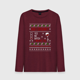 Мужской лонгслив хлопок с принтом Am i drunk , 100% хлопок |  | 2020 | 2021 | christmas | happy | merry | new year | sweater | ugly christmas | зима | новогодний | новогодняя | новый год | рождественский | рождественский свитер | рождество | свитер | снег