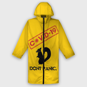 Дождевик унисекс 3D с принтом Dont Panic (covid 19) в городе Новоалтайск,  |  | 19 | covid | covid 19 | dont | home | ncov | panic | stay | антивирус | антикоронавирус | без | белка | вирус | дома | ковид | корона | коронавирус | мой | оставайся | паники | руки | сиди