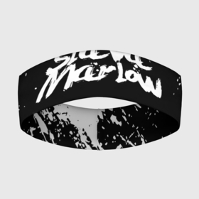 Повязка на голову 3D с принтом Slava marlow в Санкт-Петербурге,  |  | rap | slava marlow | артём готлиб | видеоблогер и рэпер | российский музыкальный продюсер | рэп | слава марлоу