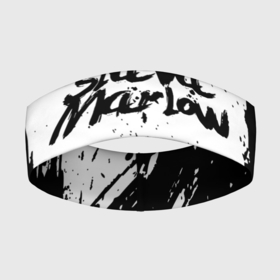 Повязка на голову 3D с принтом Slava marlow в Тюмени,  |  | rap | slava marlow | артём готлиб | видеоблогер и рэпер | российский музыкальный продюсер | рэп | слава марлоу