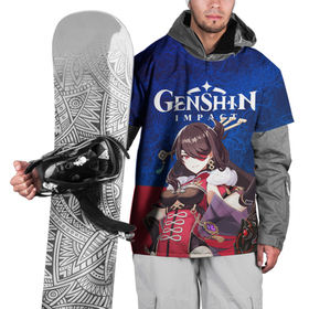 Накидка на куртку 3D с принтом Genshin Impact , 100% полиэстер |  | action | game | genshin | genshin impact | impact | mihoyo limited | rpg | игра