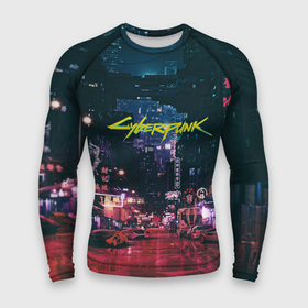 Мужской рашгард 3D с принтом Cyberpunk 2077 в городе Новоалтайск,  |  | 2020 | cyberpunk 2077 | игры | киберпанк | тренды