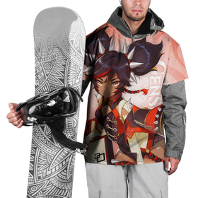 Накидка на куртку 3D с принтом GENSHIN IMPACT, СИНЬ ЯНЬ в Белгороде, 100% полиэстер |  | Тематика изображения на принте: genshin impact | xinyan | геншин импакт | игры | персонажи | синь янь