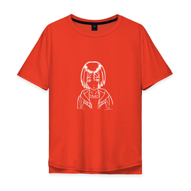 Мужская футболка хлопок Oversize с принтом Haikyuu!! / Волейбол!! в Петрозаводске, 100% хлопок | свободный крой, круглый ворот, “спинка” длиннее передней части | anime | kenma | аниме волейбол | герой | кенма козуме | персонаж