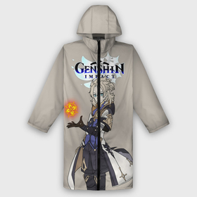 Дождевик унисекс 3D с принтом Genshin impact Альбедо в городе Новоалтайск,  |  | albedo | anime | game | genshin impact | kawaii | logo | алхимик | алхимик альбедо | альбедо | аниме парень | воин | геншин импакт | детям | игры аниме | кавайный | логотипы игр | магия | персонажи игр | рыцарь | фэнтези