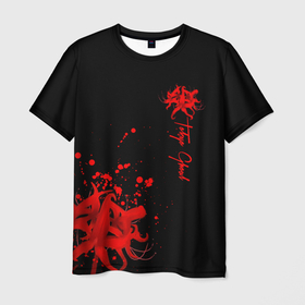 Мужская футболка 3D с принтом Tokyo Ghoul , 100% полиэфир | прямой крой, круглый вырез горловины, длина до линии бедер | anime | ghoul | juzo | kaneki | kaneki ken | ken | suzuya | tokyo | tokyo ghoul | аниме | гуль | джузо | джузо сузуя | канеки | кен | кен канеки | рей | сейдо | сузуя | токийский гуль | япония
