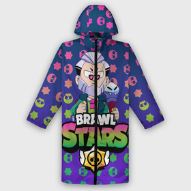 Дождевик унисекс 3D с принтом Brawl Stars Byron в городе Новоалтайск,  |  | 2020 | 2021 | brawl | byron | edgar | leon | new | snow | stars | winter | year | байрон | бравл | браво | год | зима | леон | лион | новые | новый | персонаж | персонажи | снег | страс | эдгар