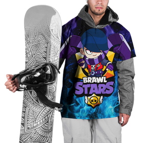 Накидка на куртку 3D с принтом BRAWL STARS EDGAR в Кировске, 100% полиэстер |  | brawl stars | brawl stars edgar | brawler | edgar | бравл старз | бравлер | эдгар