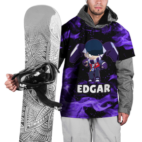 Накидка на куртку 3D с принтом BRAWL STARS EDGAR , 100% полиэстер |  | 8 bit | 8 бит | brawl | brawl stars | crow | edgar | leon | stars | бравл | бравл старс | браво старс | едгар | игра | компьютерная | леон | огонь | онлайн | старс | эдгар