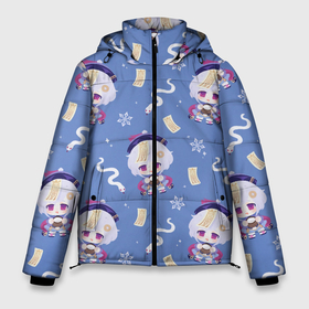 Мужская зимняя куртка 3D с принтом Genshin Impact в Белгороде, верх — 100% полиэстер; подкладка — 100% полиэстер; утеплитель — 100% полиэстер | длина ниже бедра, свободный силуэт Оверсайз. Есть воротник-стойка, отстегивающийся капюшон и ветрозащитная планка. 

Боковые карманы с листочкой на кнопках и внутренний карман на молнии. | anime | game | games | genshin impact | mmo | rpg | анимэ | анме | геншин импакт | игра | игры | ммо | рпг