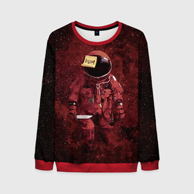 Мужской свитшот 3D с принтом Among Us в городе Новоалтайск, 100% полиэстер с мягким внутренним слоем | круглый вырез горловины, мягкая резинка на манжетах и поясе, свободная посадка по фигуре | among us | cosmos | game | space | амогас | игра | космос | среди нас