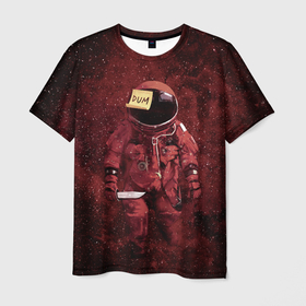 Мужская футболка 3D с принтом Among Us в Курске, 100% полиэфир | прямой крой, круглый вырез горловины, длина до линии бедер | among us | cosmos | game | space | амогас | игра | космос | среди нас