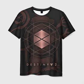 Мужская футболка 3D с принтом DESTINY, TITAN в Белгороде, 100% полиэфир | прямой крой, круглый вырез горловины, длина до линии бедер | beyond light | destiny | destiny 2 | titan | дестини | игры | титан